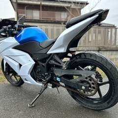Kawasakiニンジャ250Rバッテリー・オイル・メーターワイヤーなど新品交換^_^色々整備で快調です☆の画像