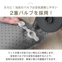 インフレーターマット 8cm エアーマット 車中泊 マット キャンプ インフレータブルマット 高反発 幅65cm 自動膨張 アウトドア エアーベッドの画像