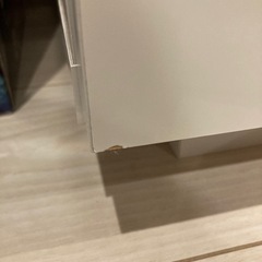 LOWYA テレビ台 140cm ホワイト ステンレスの画像