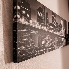 【受け渡し済】壁掛け　ニトリ　モダンインテリアの画像