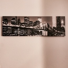 【受け渡し済】壁掛け　ニトリ　モダンインテリアの画像