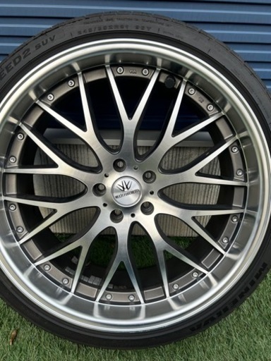 21インチ　タイヤ付き　ホイール