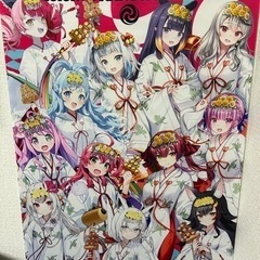 神田明神ホロライブタペストリー