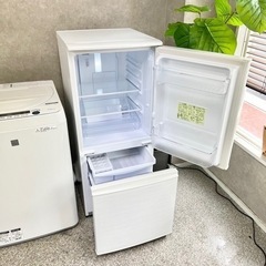 ☑︎ご成約済み🤝 SHARP 一人暮らし家電セット✨ 2020年製💫 ホワイトコーデ🫧の画像