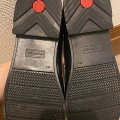 HUNTER レインシューズ　ローファーの画像
