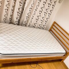 IKEAベッドフレームすのこセット