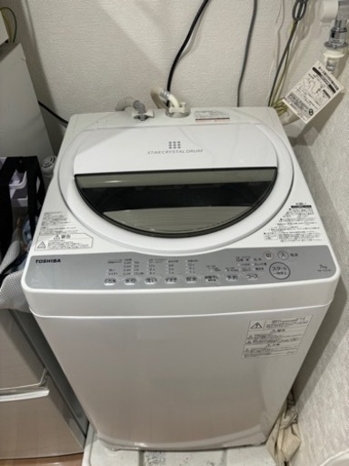 TOSHIBA AW-7G6W 2019年製　使用4年　洗濯機