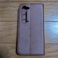 携帯手帳型カバー中古の画像