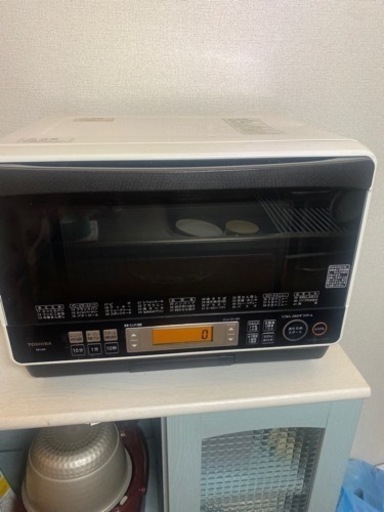 東芝 石窯ドーム 加熱水蒸気オーブンレンジ グランホワイト ER-LD8(W)
