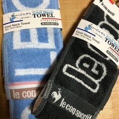 最終お値下げ😊 クールネック le coq sportif 2枚セット(新品未使用・保冷剤付き)の画像