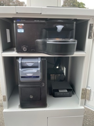 ■中古品 グローリー GRORY つり銭機 RT/RAD-380 硬貨つり銭機 紙幣つり銭機動 2019年 作問題なし セルフ決済 新