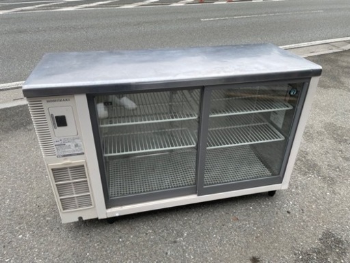 ■中古品 ホシザキテーブル形冷蔵ショーケース RTS-120STB2 2017年 1200ｘ450ｘ800ｍｍ 動作問題なし■