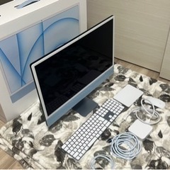 24インチiMac/ブルー/M1/8コア8コア/メモリ16GB/1TB