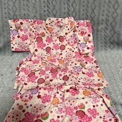 女の子用甚平　