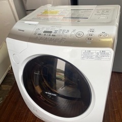 福岡市内配送設置無料　東芝 TOSHIBA TW-Z96A2R(W) [ドラム式洗濯乾燥機（9.0kg） 右開き グランホワイト]