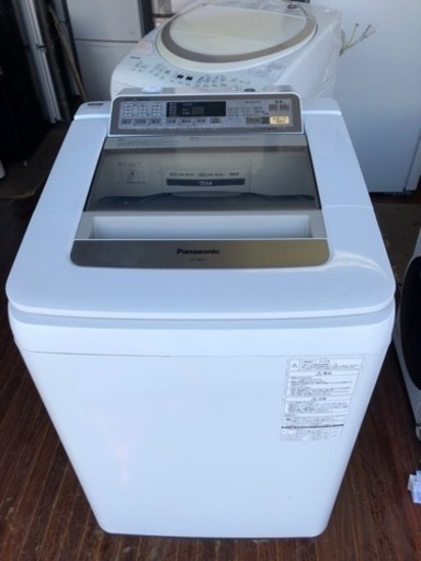 福岡市内配送設置無料　パナソニック Panasonic NA-FA80H2-N [全自動洗濯機（8.0kg） 即効泡洗浄 エコナビ シャンパン]