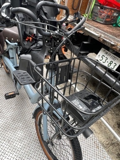 3人　電動自転車　PANASONIC