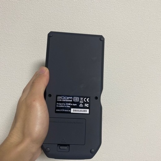 zoom u24 ポータブルオーディオインターフェイス
