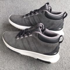 アディダス CLOUDFOAM NEORACER MID WTR CFW15 (adidas スニーカー ネオレーサー 天然皮革 26～26.5cm) メンズの画像