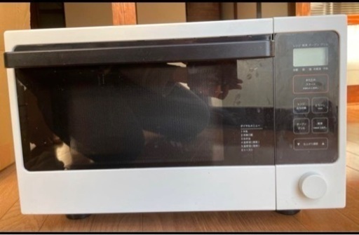 無印　オーブンレンジ　MJ-OR15A 電子レンジ　トースト