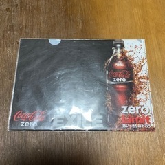EXILE 、コカコーラ　コラボ　クリアファイル　新品の画像