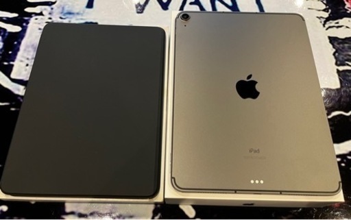 決まりました。極美品！キーボード付き☆iPad Air4 64GB Wi-Fi+Cellular モデル+Apple Smart KeyboardFolio セット品☆
