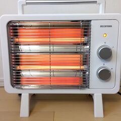 【痛み・傷なし！】アイリスオーヤマ 遠赤外線 電気ストーブ KIEHD-800-Wの画像