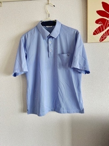 北広島高校メンズLサイズ指定ポロシャツ夏制服 (あや札幌在住
