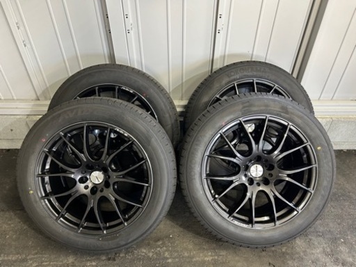 RAYS HOMURA 2×7 235/55R19 新品夏タイヤセット