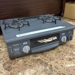 リンナイ 都市ガス用ガステーブル KGM563DGM 2018年製 右強火力 札幌 東区