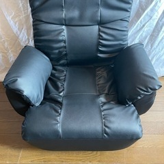 【座椅子】美品 NITORI 肘つき回転コイル座椅子ジャック ニトリ 家具 椅子の画像