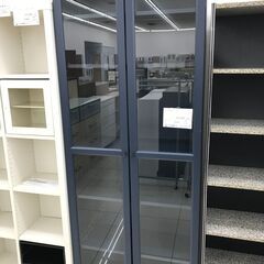 ★ジモティ割あり★ IKEA 収納棚 ダークブルー H201×D...