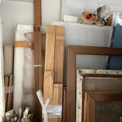 中古100号キャンバス２枚組み（油彩のみ）