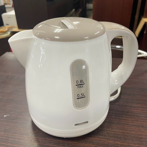 株式会社バン・バシフィックインターナショナル 電気ケトル JSTN-EK10 2023年製 札幌 東区