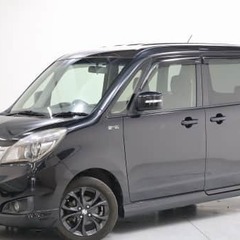 自社ローン対応可能🏆審査通過率✨ スズキ ソリオブラック＆ホワイ...