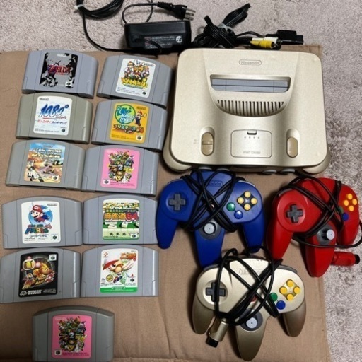 【お譲り先決定】ニンテンドー64、3DS