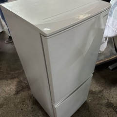 シャープ SHARP 冷蔵庫(幅48.0cm) 137L つけかえどっちもドア 2ドア ホワイト系 SJ-D14E-Wの画像