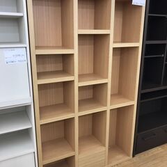 ★ジモティ割あり★  本棚 ライトブラウン H180×W110×D30 クリーニング済み KJ4731