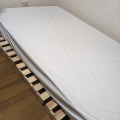 【値下げしました】家具 ベッド セミダブルベッド パレットベット...