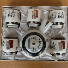 急須＆茶碗セット 未使用品