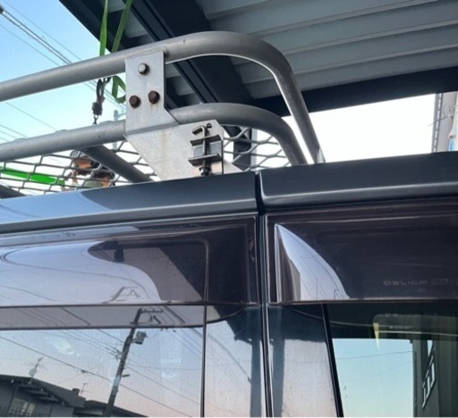 デリカD5用　ルーフキャリア取り付けステー