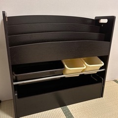 おもちゃ絵本収納ラック