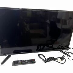 美品 定価34000円 グランプレ 地デジ対応 32型液晶テレビ 32インチ TV-17-C021 2019年製 リモコン アンテナケーブル付き GRANPLE    B