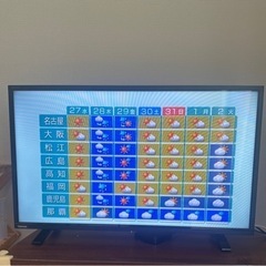 REGZA 32型テレビ　22年度製　　　　