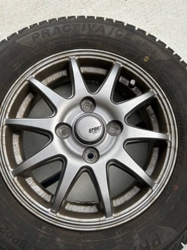 145/80R13  スタットレスタイヤホイール付き