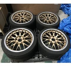 ポルシェ996用  BBS DTM 18インチ アルミ 4本セット F9J R11J