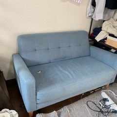 【30日であれば配送致します】家具 ソファ 2人掛けソファ