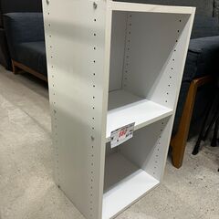 リサイクルショップどりーむ天保山店　No12391　カラーボックス　オシャレホワイト　人気商品　激安大特価　1人暮らし応援キャンペーンの画像