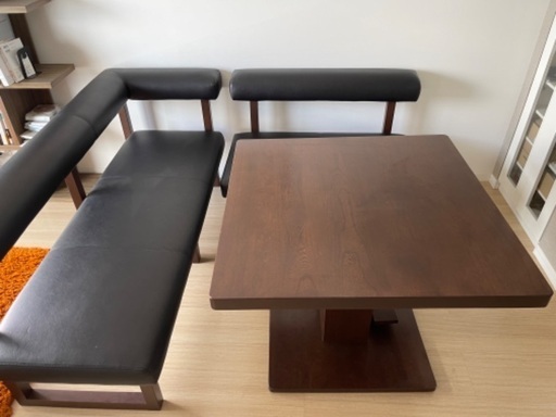 関家具　ダイニングテーブル\u0026ソファ
