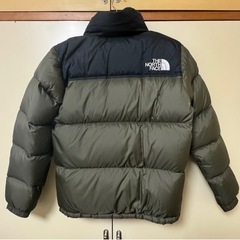north face  ヌプシ　オリーブの画像